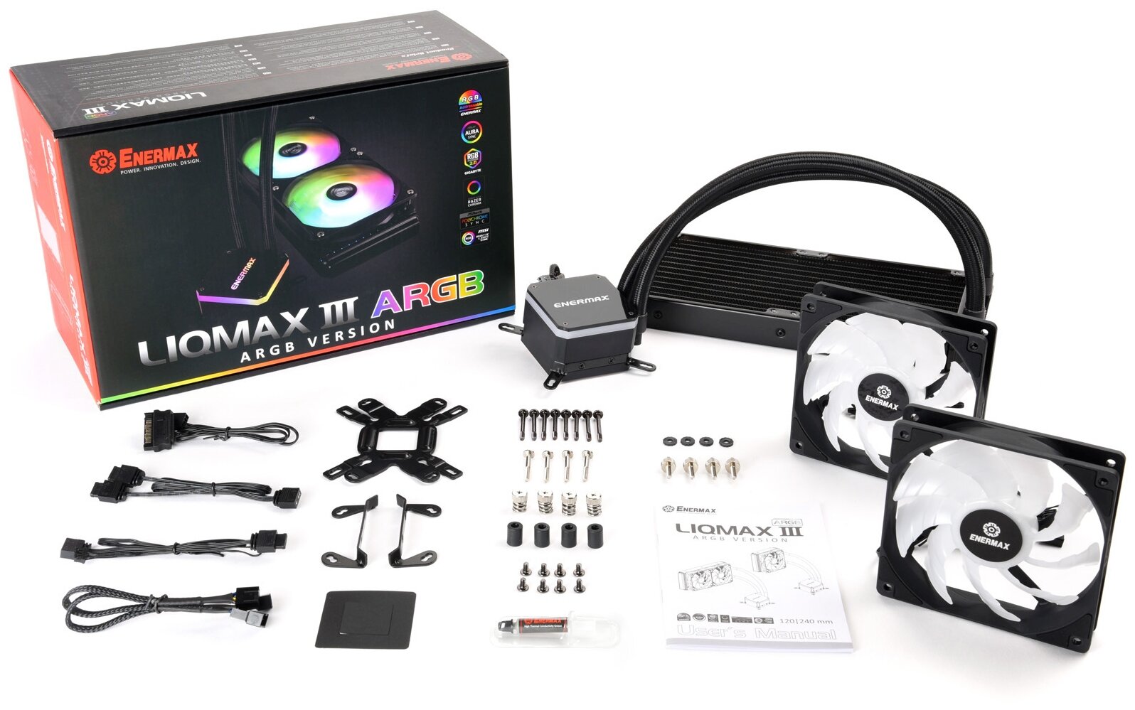 LIQMAX III ELC-LMT240-ARGB Enermax - фото №2