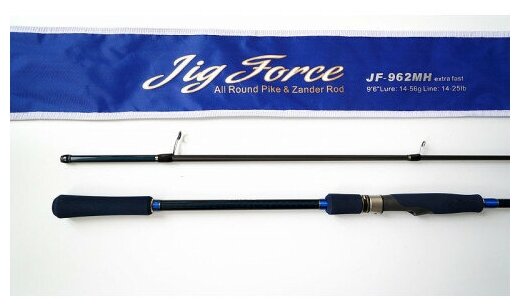 Спиннинг Hearty Rise Jig Force JF-762L тест 6-21 г длина 230 см