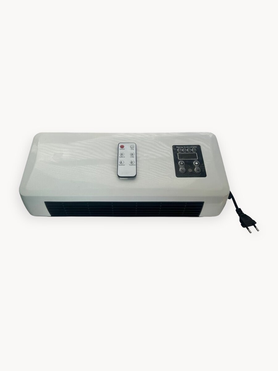 Настенный обогреватель кондиционер, для обогрева и охлаждения, ванной комнаты, домашней спальни, 2000W до 25м2