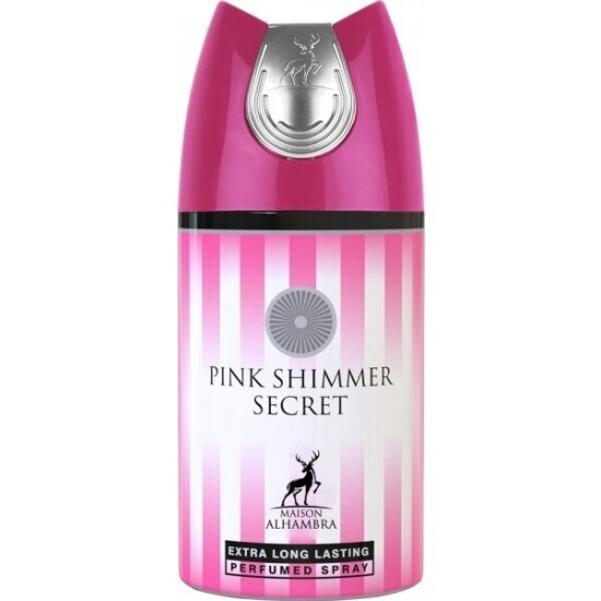 Женский парфюмированный дезодорант AL Hambra Pink Shimmer secret, 250 мл