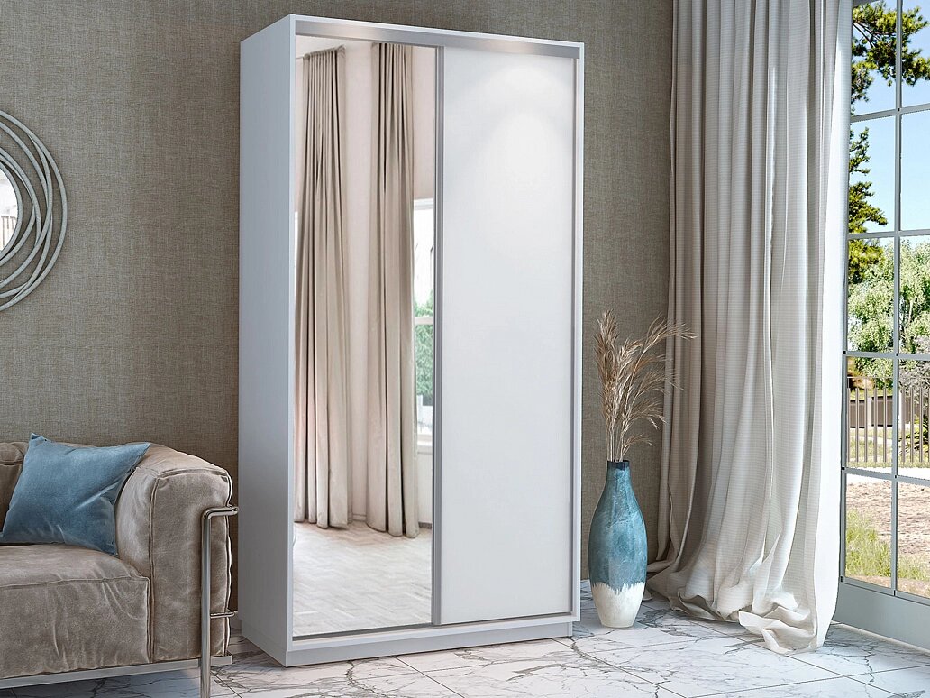 фото Шкаф-купе Бавария, белый