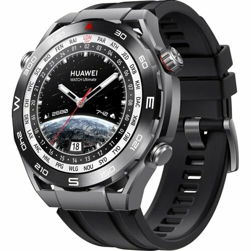 Умные часы HUAWEI WATCH Ultimate Black CLB-B19 черный 93481₽