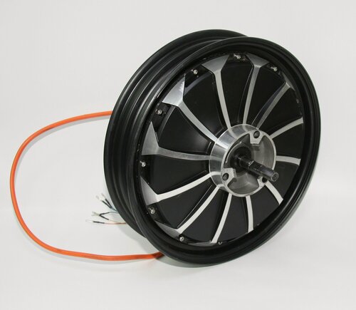 Изображение товара Мотор колесо 16" 60v 1200w ( гравировка 240w) для электровелосипеда