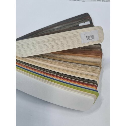 Кромка с клеем меламиновая для мебели Grajewo 19мм, клеевая, Цвет Акация 5028 намотка 5метров