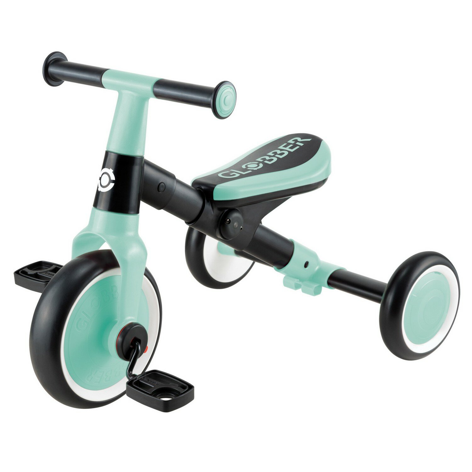 Globber Learning Trike 2in1, год 2024, цвет Зеленый
