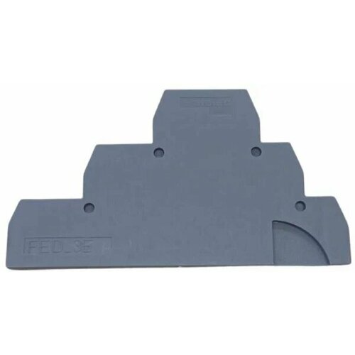 Торцевая разделительная пластина изолятор FED3E для D256D серый АВВ 1SNA116771R2000 90₽