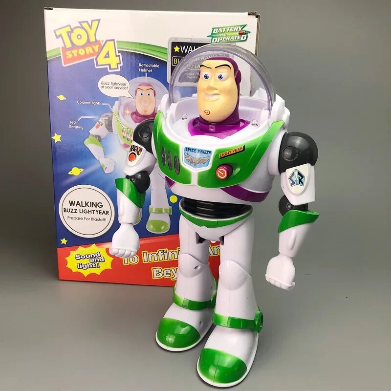 Disney Toy Story 4 Woody Buzz Lightyear с крыльями игрушка, no wings no box