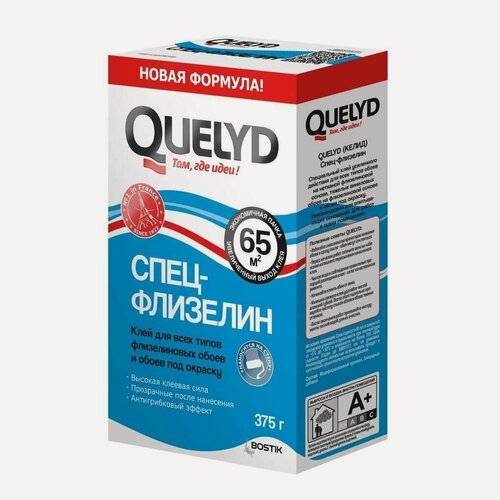 Изображение товара Клей для обоев Quelyd Спец-Флизелин (375гр)