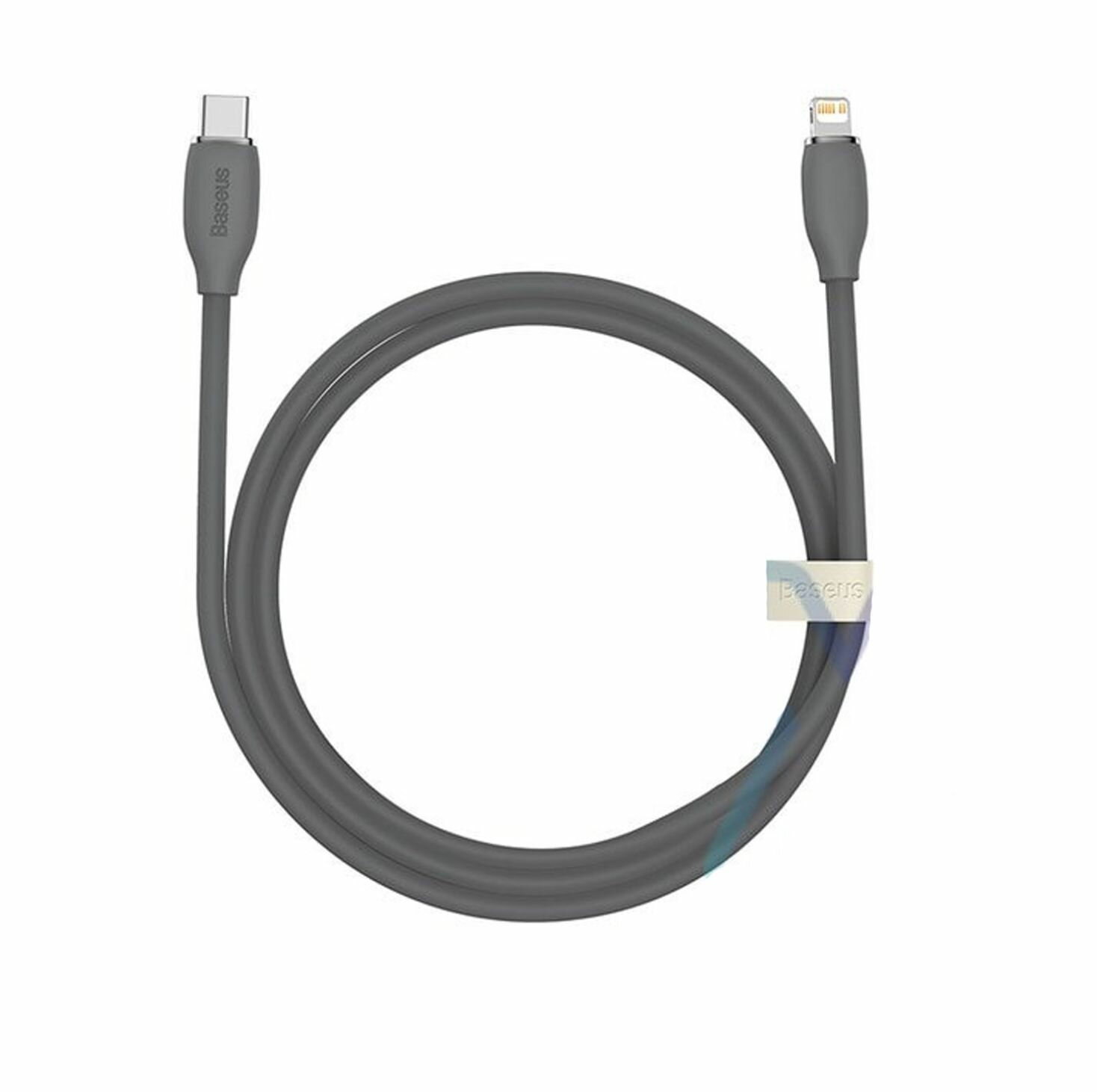 Кабель для зарядки и передачи данных 20W Baseus, USB Type-C/Apple Lightning, чёрный