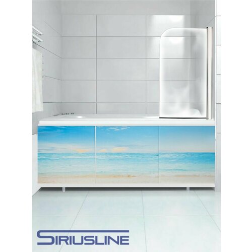 Экран под ванну 170 см, Морской закат, пластик