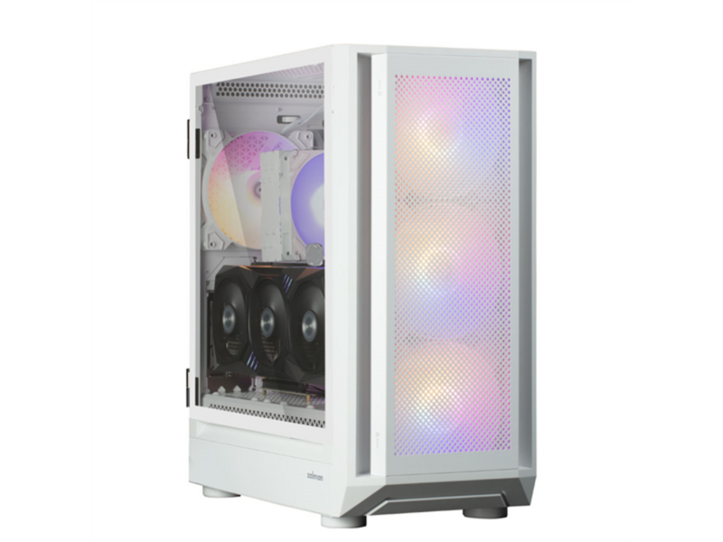 Корпус i6, EATX, WHITE, FRONT MESH, WINDOW, 2x3.5", 3x2.5", 1xUSB2.0, 1xUSB3.0, 1xUSB Type C, FRONT 3x140mm RGB LED, REAR 1x140mm RGB LED