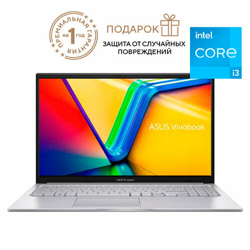 Ноутбук Asus Vivobook 15 X1504ZA-BQ1104 Core i3-1215U 8GB SSD 512GB UHD Graphics DOS 90NB1022-M01T60 34990₽