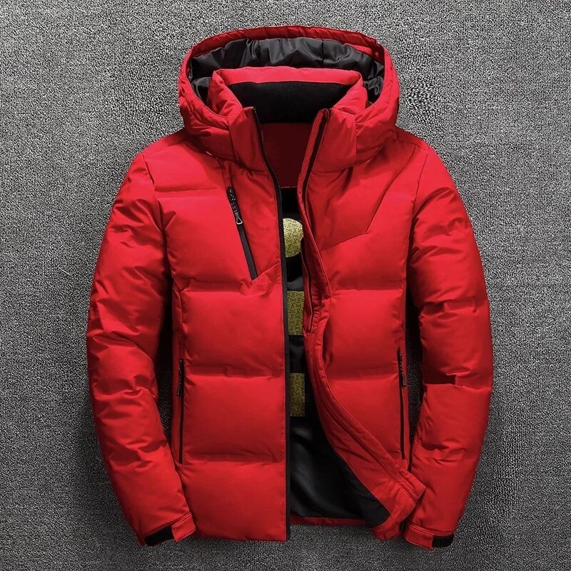 Пуховик FAVOCENT, размер 4XL, красный