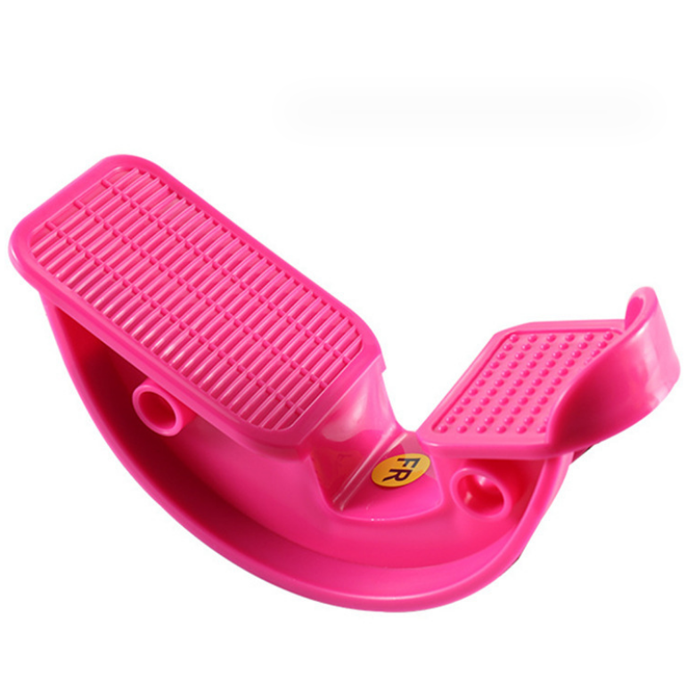 Тренажер MyPads для растяжки ног, стоп, голени, тренировочный балансир на каждую ногу, розовый