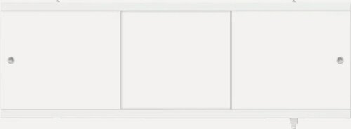Изображение товара Экран под ванну Melodia della vita Salsa 11384 белый, прямоугольный, с комплектом ножек, универсальный
