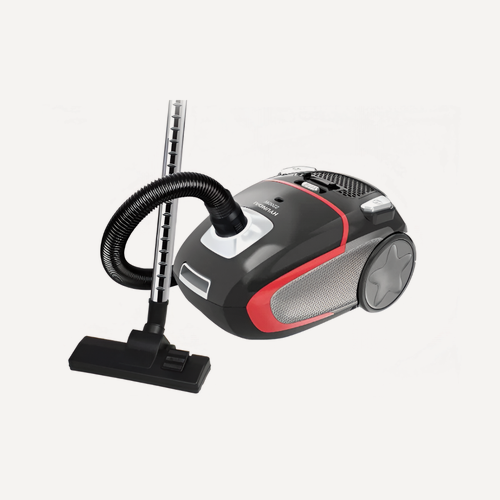 Изображение товара Пылесос Hyundai HYV-B4995 черный/красный, мощность 2220/400Вт, пылесборник 3,5л, для сухой уборки
