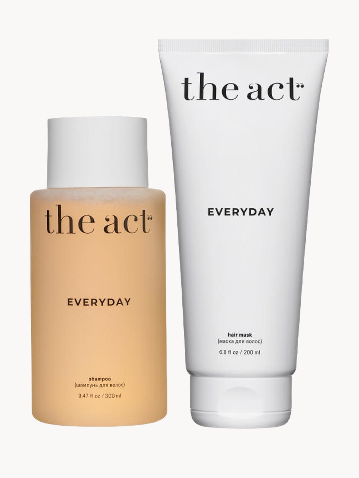 The Act, Шампунь и маска для волос EVERYDAY, набор для волос