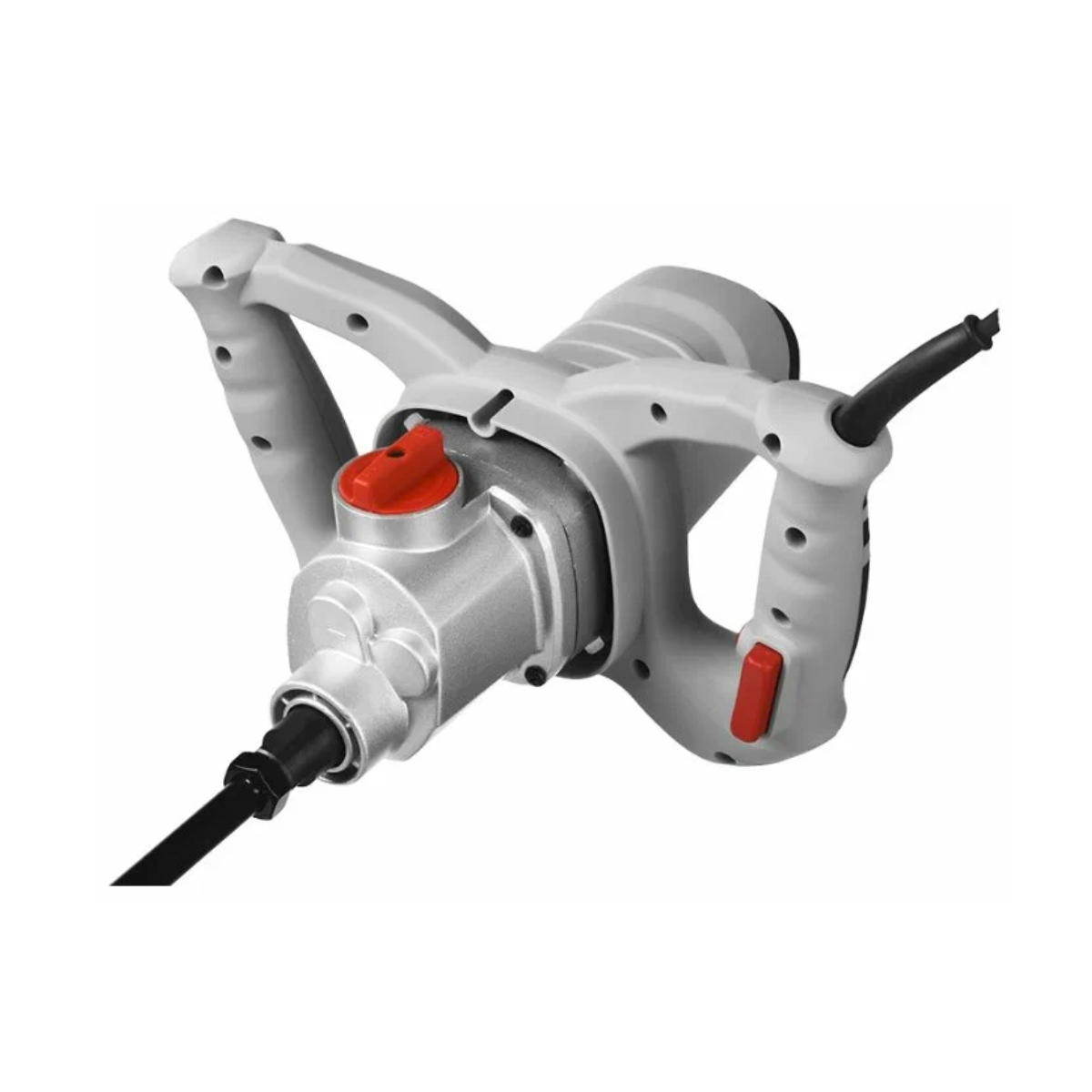 Строительный миксер ЗУБР МР-1050-1 серый, 1050Вт, М14 (резьбовой), 2 скорости, 700 об/мин