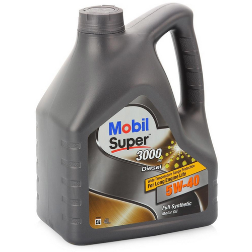 MOBIL 152572 Масло моторное MOBIL Super 3000 Diesel 5W40 (4 л) синт. 1шт