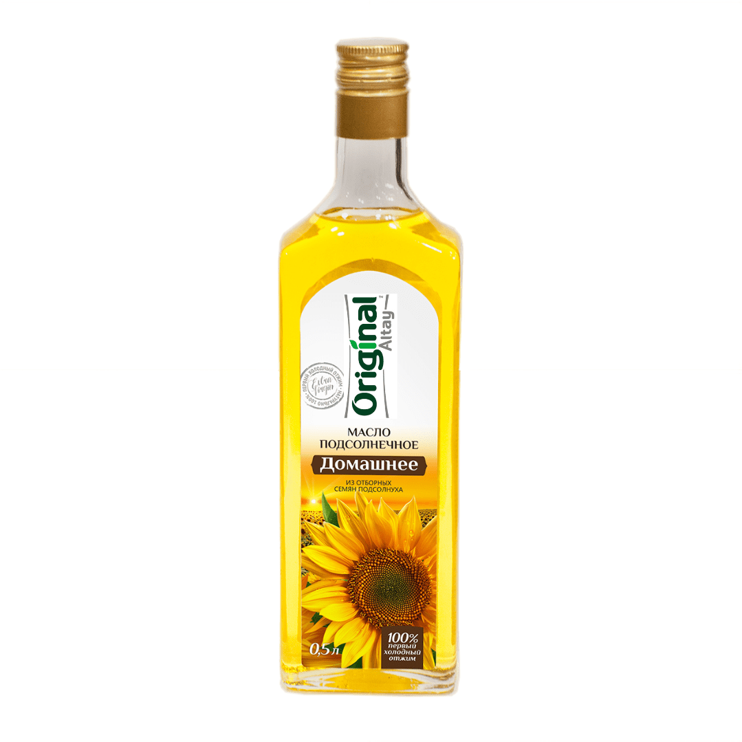 Масло подсолнечное Organic Altay домашнее, 0.5 л Organic Life - фото №3