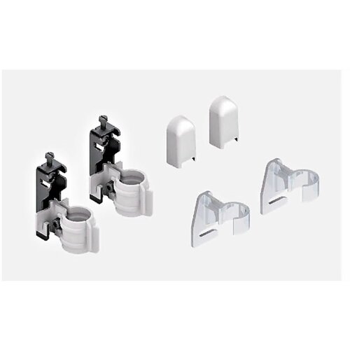 Монтажный комплект кронштейнов MB FIX для радиатора ZEHNDER Charleston цвет белый (RAL 9016)