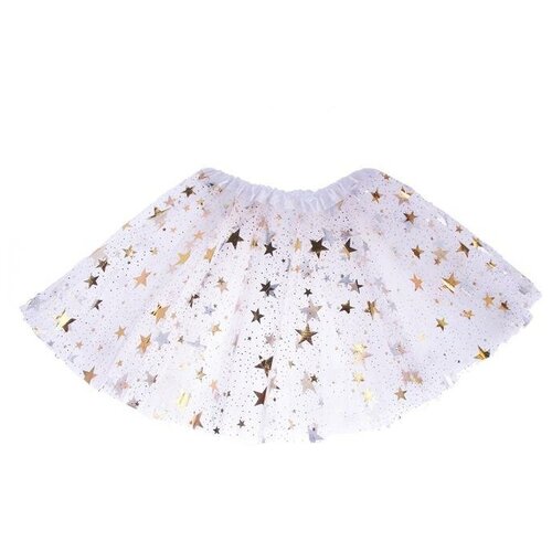 фото Карнавальная юбка "звёздочки", цвет белый 5036973 сима-ленд