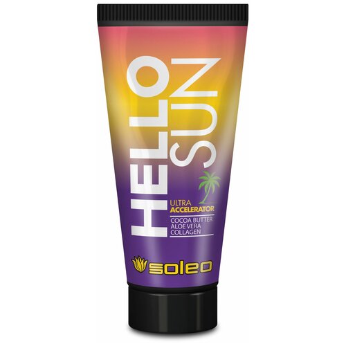 Soleo крем для загара в солярии Hello Sun cacao , 150 мл