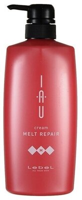 Lebel IAU Cream Melt Repair - Арома крем тающей текстуры для увлажнения 600 мл