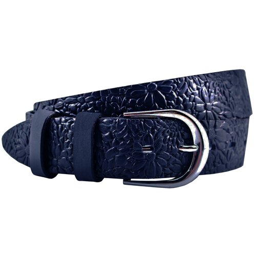 фото Ремень stilmark, размер 120, синий