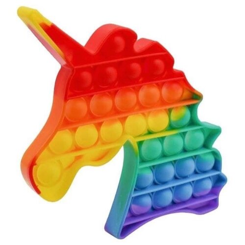 Игрушка-антистресс Pop it / Поп ит вечная пупырка Единорог