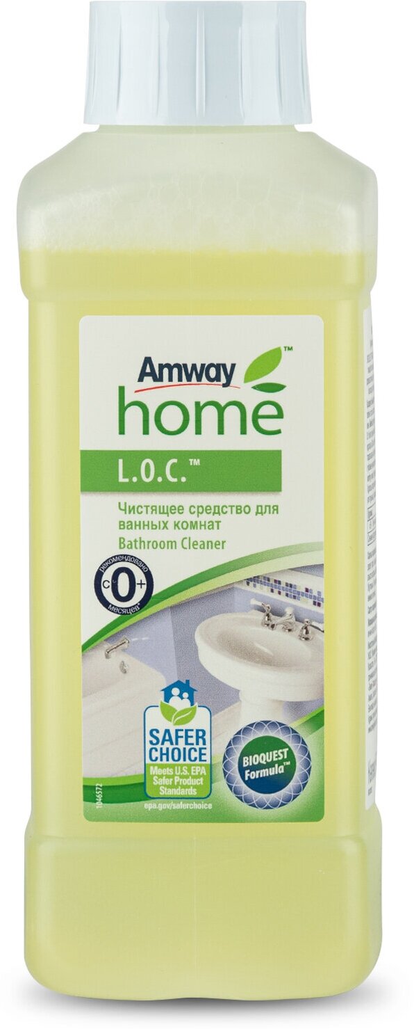 Amway чистящее средство для ванных комнат L.O.C, 0.5 л