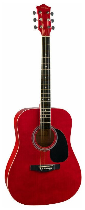 Акустическая гитара COLOMBO LF-4100 RD красная