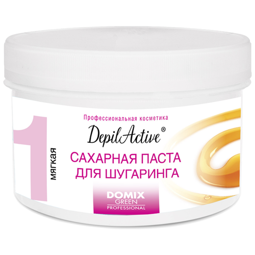 Domix Green Professional Паста для шугаринга DepilActive мягкая 650 г мягкая domix green professional паста для шугаринга depilactive бандажная 650 г очень мягкая