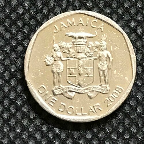 ямайка 1 доллар 2008 г Монета Ямайка 1 доллар 2008 год #3-4