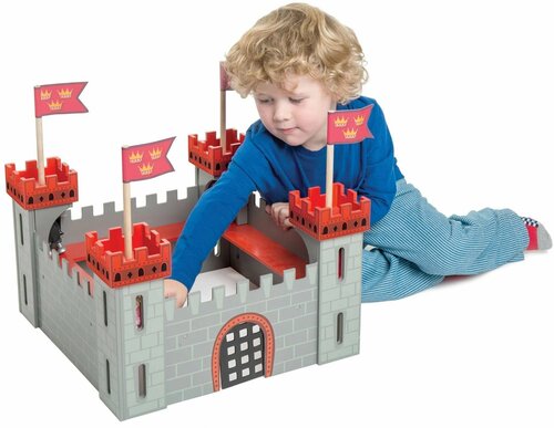 Рыцарский замок игрушка для фигурок Мой первый замок, Le Toy Van