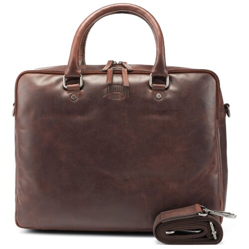 фото Сумка мужская digger «earl» klondike 1896, kd1052-03 коричневая