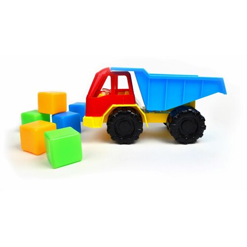 Детская игрушка Авто грузовик + кубики