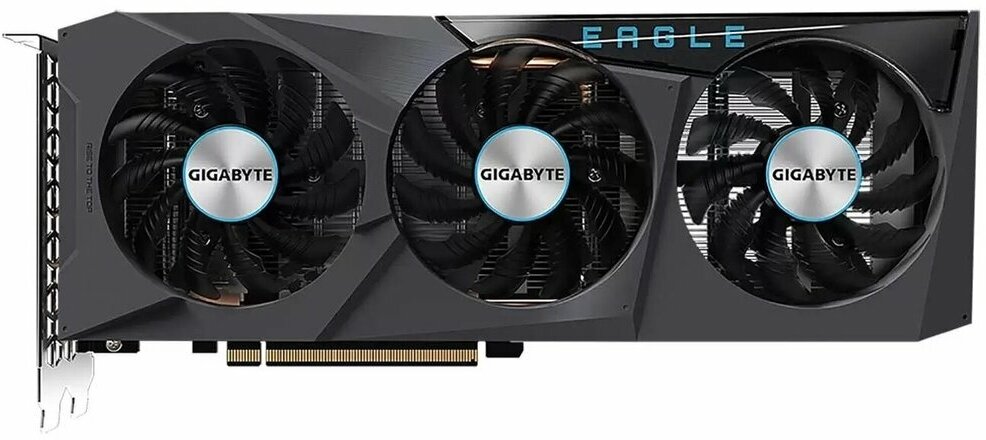 Видеокарта Gigabyte Radeon RX 6600 Eagle 8G (gv-r66eagle-8gd), 2044 МГц, PCI Express 4.0, GDDR6 8 ГБ