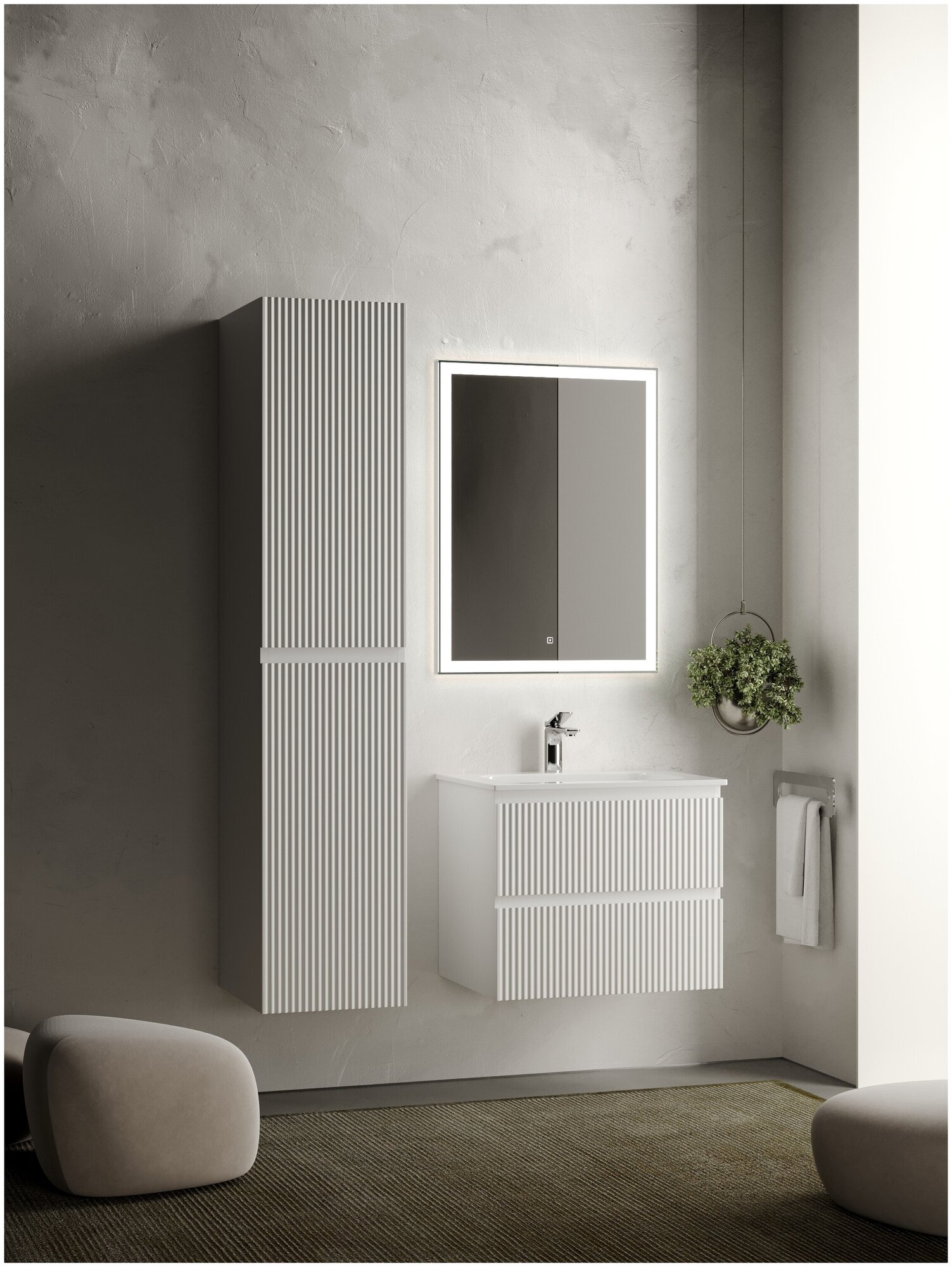 Тумба под раковину Sancos Snob R 60 SNR60W bianco - фото №17