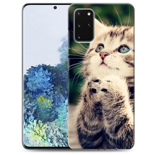 фото Дизайнерский пластиковый чехол для samsung galaxy s20 plus котята 100gadgets