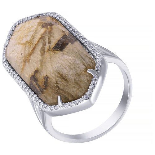 фото Element47 кольцо из серебра 925 пробы с дублетом br12964_ko_wg, размер 17.5