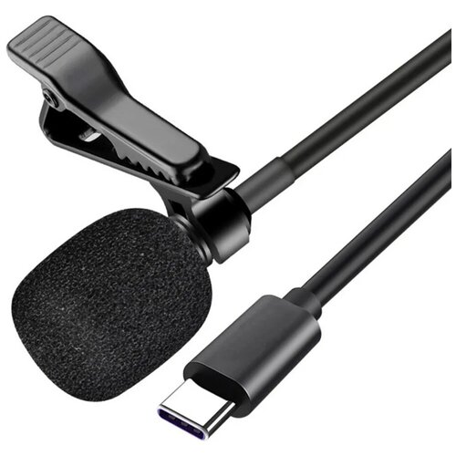 Микрофон петличный Lavalier Type-C GL-140 всенаправленный конденсаторный с разъёмом Type-C 39000₽