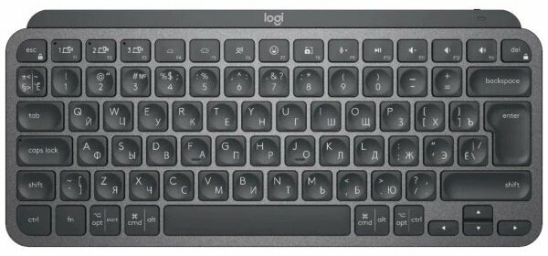 Беспроводная клавиатура Logitech MX Keys Mini графит, русская