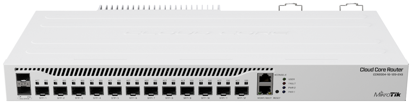 Беспроводной маршрутизатор Mikrotik CCR2004-1G-12S+2XS
