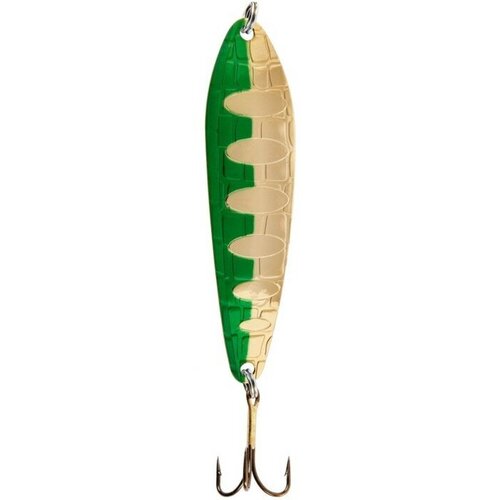 Lucky John Блесна колеблющаяся Lucky John CROCO SPOON, 7.7 см, 22 г, цвет 015