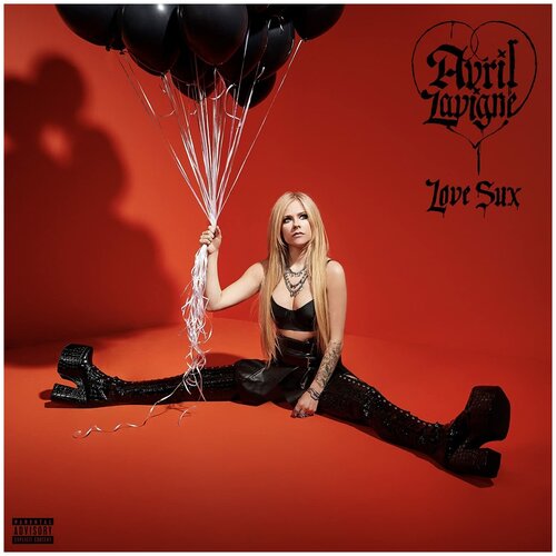 Виниловая пластинка Avril Lavigne. Love Sux. Transparent Red (LP)