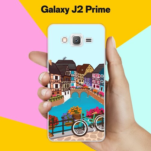 Силиконовый чехол на Samsung Galaxy J2 Prime Велосипед / для Самсунг Галакси Джей 2 Прайм силиконовый чехол на samsung galaxy j2 prime картина для самсунг галакси джей 2 прайм