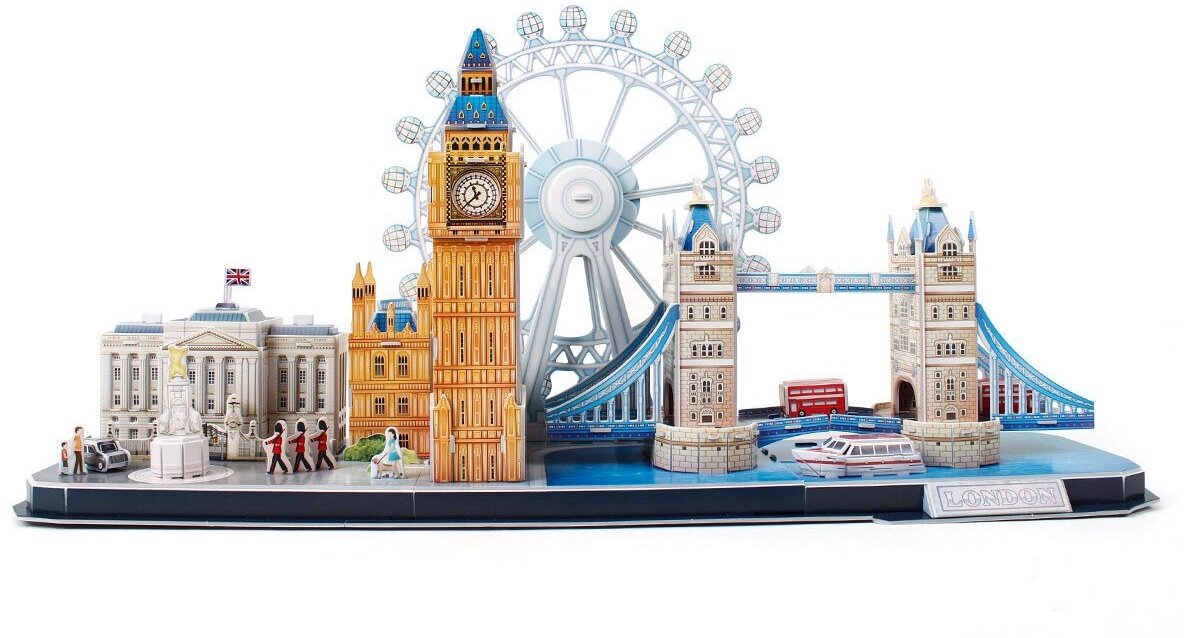 Пазл 3D CubicFun Достопримечательности Лондона - фото №13