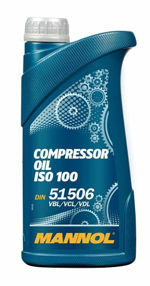 Масло компрессорное MANNOL Compressor Oil ISO 100 (1л.) 1918