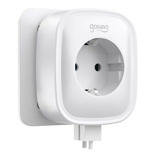 Умная розетка Gosund Smart Plug SP112, 2 USB, Wi-Fi, 16А, расписание, таймер, огнеупорная